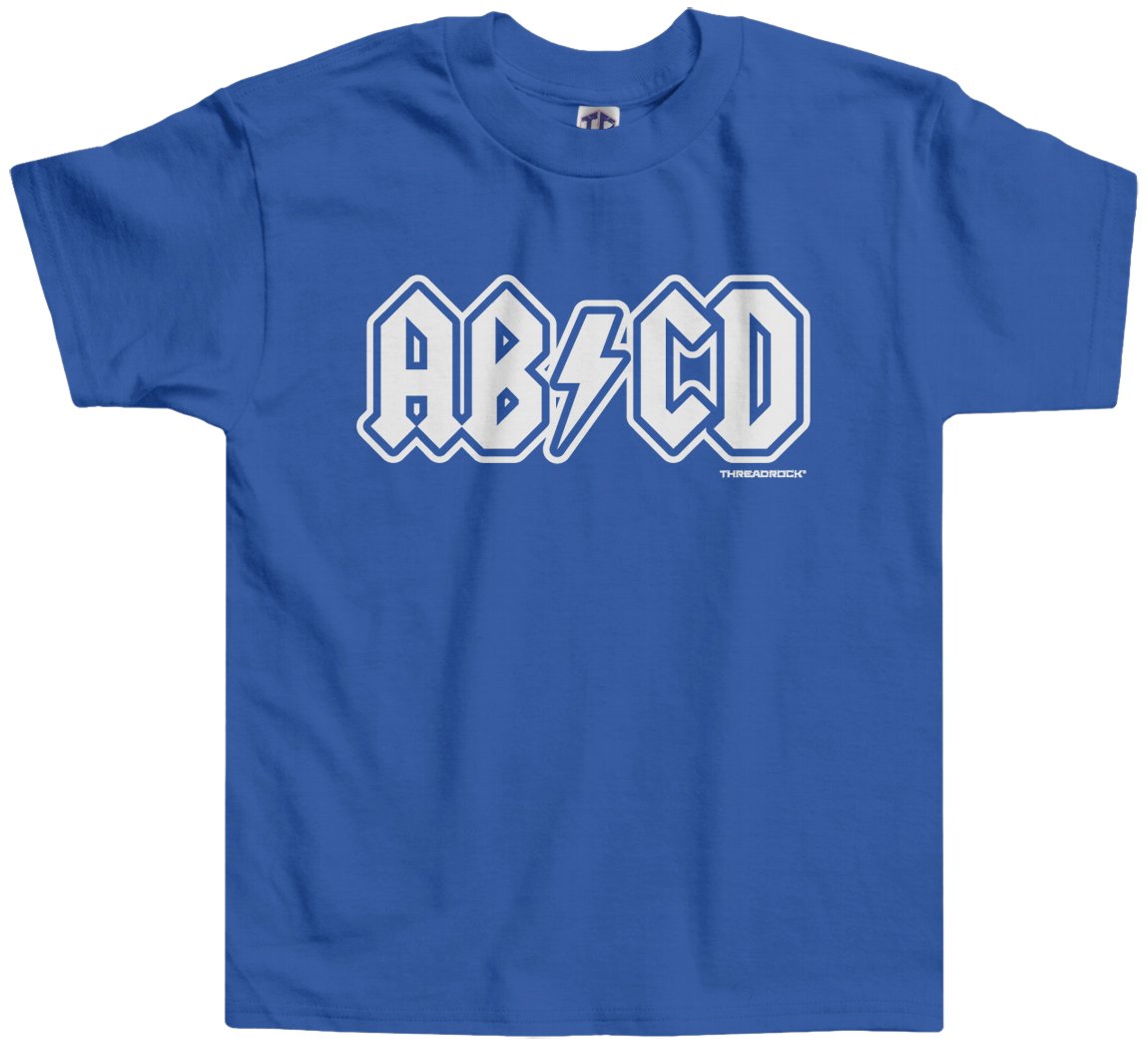 Threadrock Little Boys' ABCD Infant/Toddler T-Shirt