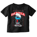 Brisco Brands Urban Streetwear Smurf Hustle Cartoon Toddler Baby Graphic T Shirt