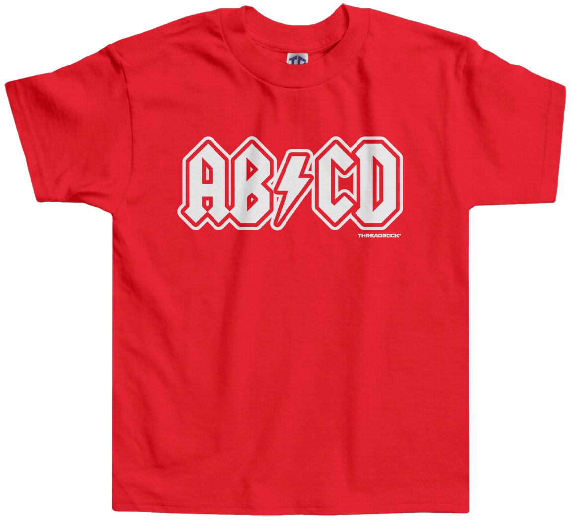 Threadrock Little Boys' ABCD Infant/Toddler T-Shirt