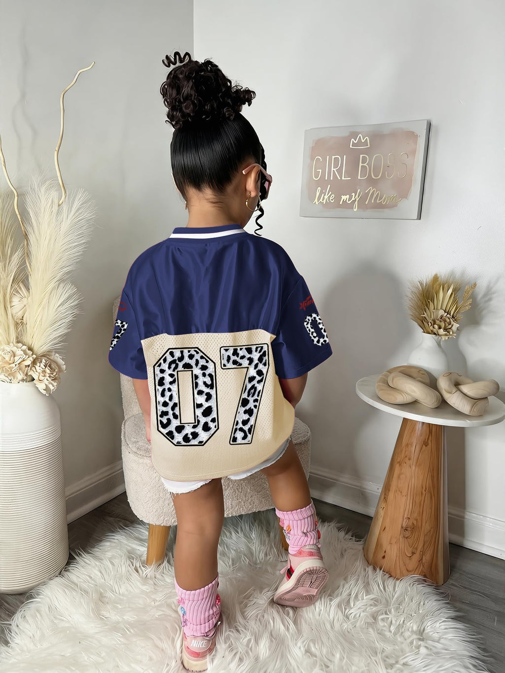 SOLY HUX Toddler Girl's Graphic Jersey Shirts Sporty Short Sleeve T-Shirt Summer Tops Y2k Clothes Streetwear