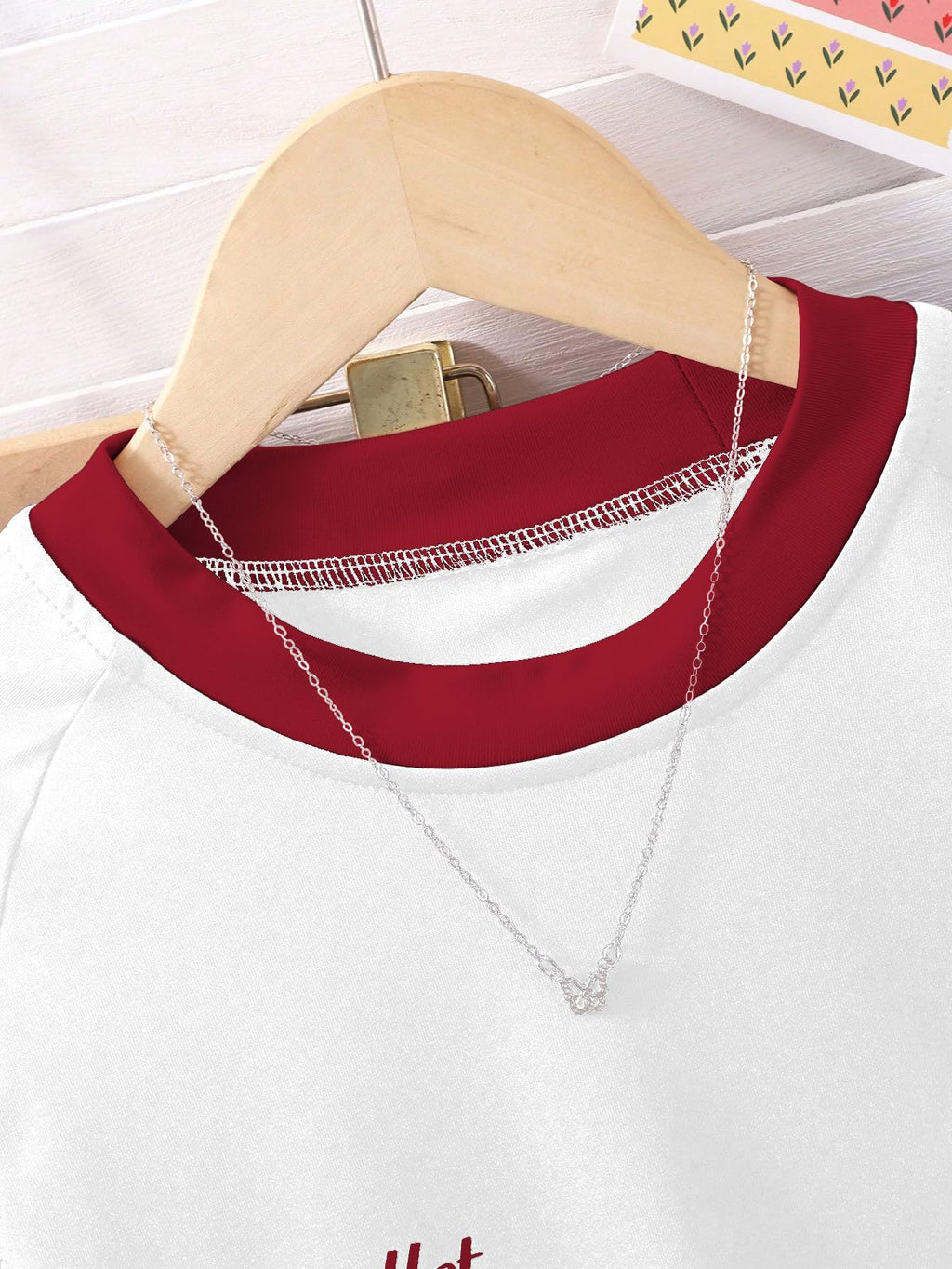RoseSeek Girl's Jersey Bowknot Graphic Number Print Tees Long Sleeve Crew Neck Shirts Cute Tee Tops Streetwear