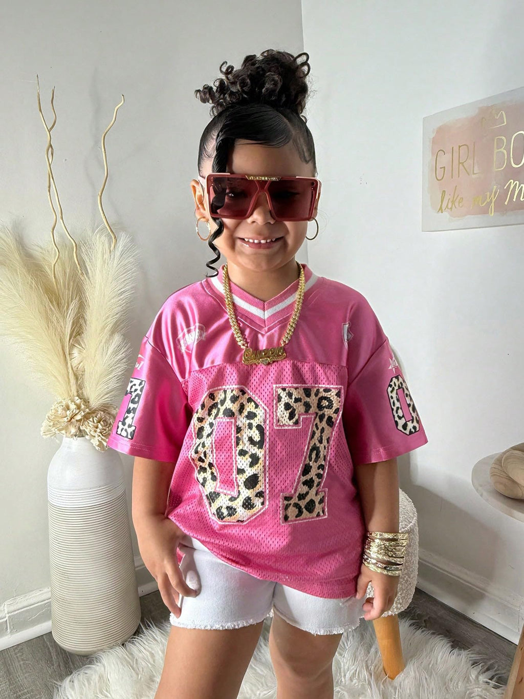 SOLY HUX Toddler Girl's Graphic Jersey Shirts Sporty Short Sleeve T-Shirt Summer Tops Y2k Clothes Streetwear