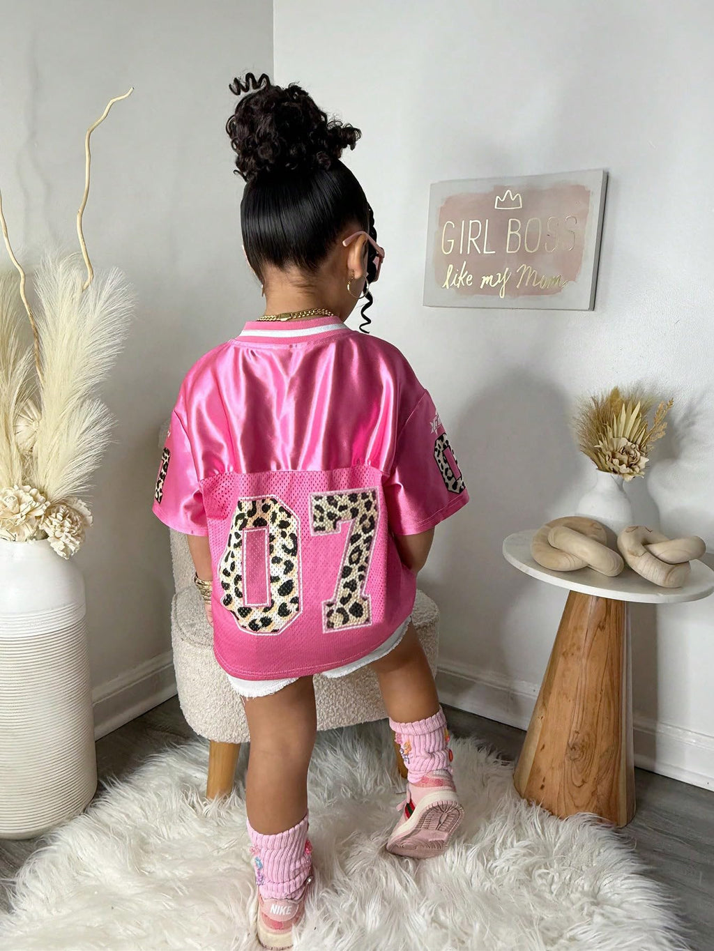 SOLY HUX Toddler Girl's Graphic Jersey Shirts Sporty Short Sleeve T-Shirt Summer Tops Y2k Clothes Streetwear