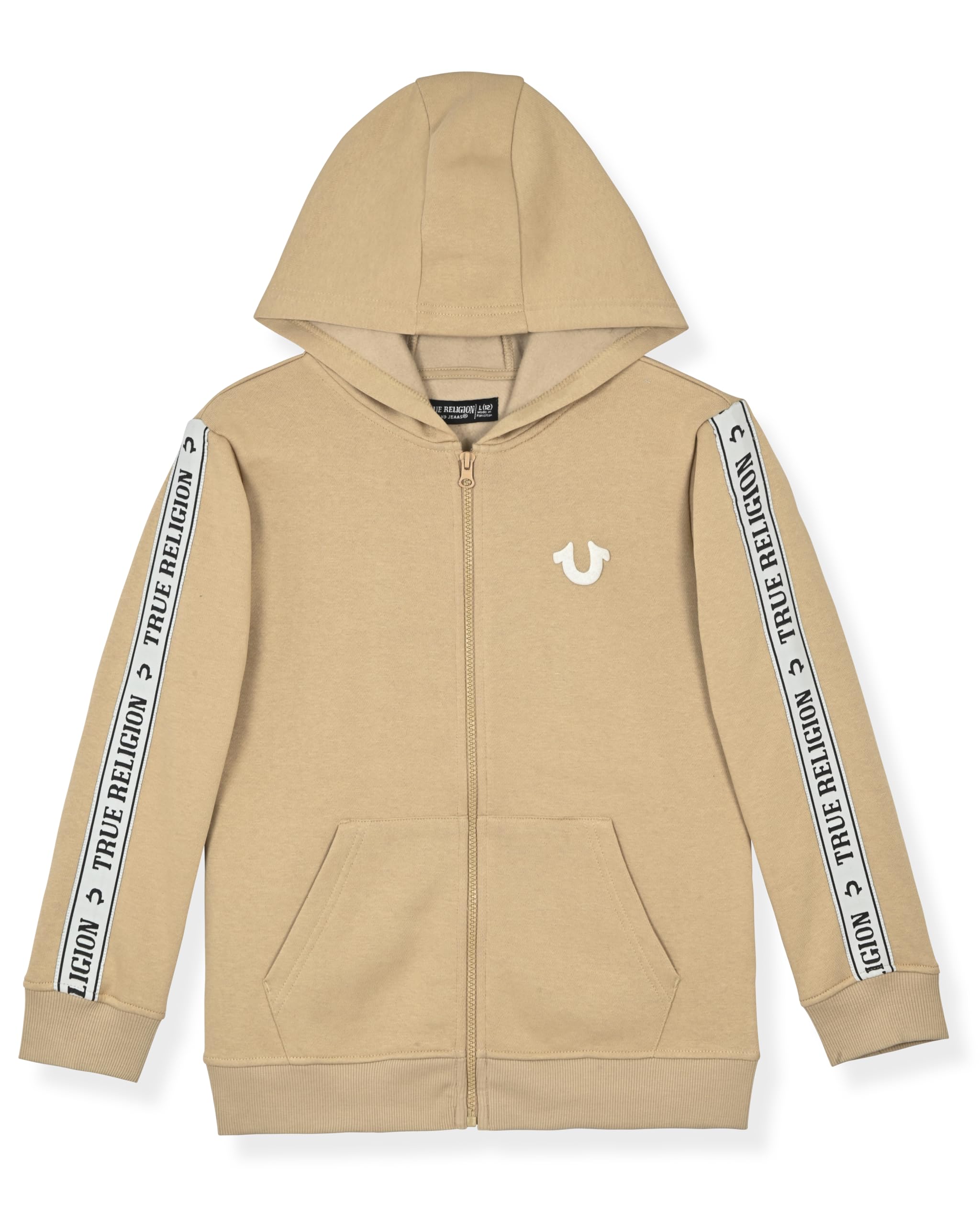 True Religion Boys 3 Piece Fleece Jogger Sets – Complete Hoodie, Tee & Sweatpants Outfit for Everyday Style