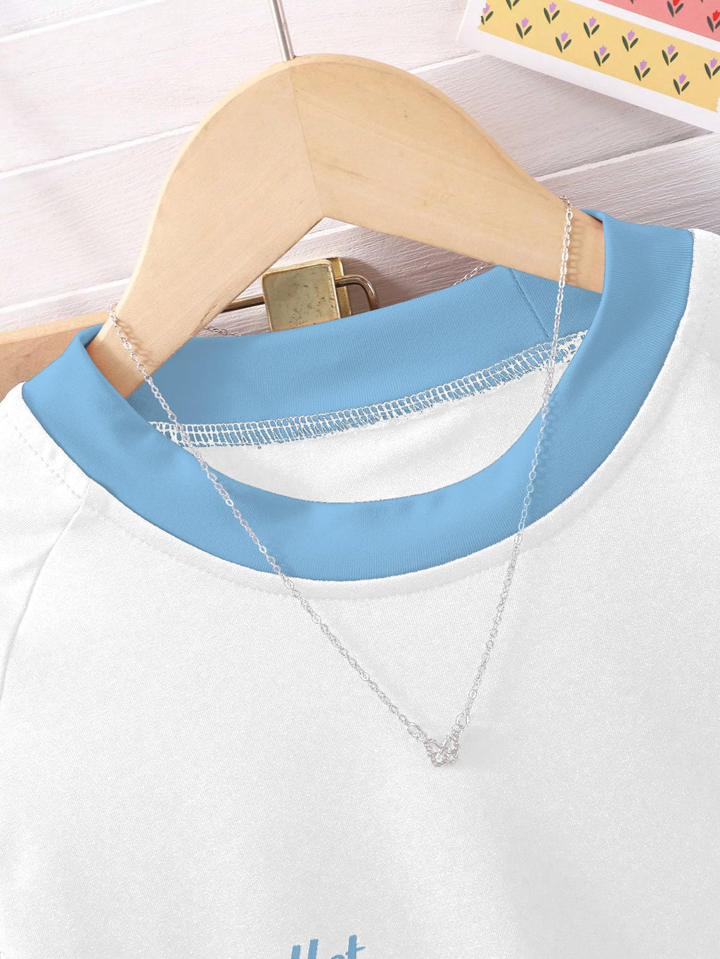 RoseSeek Girl's Jersey Bowknot Graphic Number Print Tees Long Sleeve Crew Neck Shirts Cute Tee Tops Streetwear
