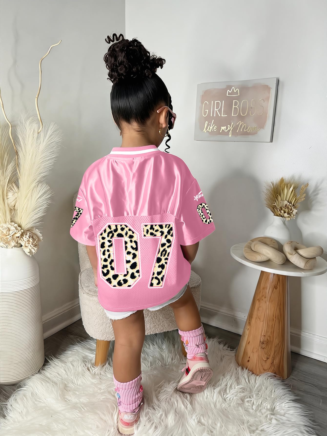 SOLY HUX Toddler Girl's Graphic Jersey Shirts Sporty Short Sleeve T-Shirt Summer Tops Y2k Clothes Streetwear