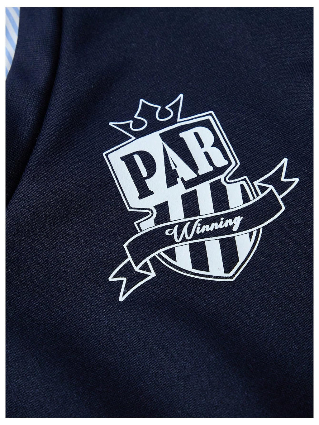 SOLY HUX Girl's Sweatsuits 2 Piece Outfits Letter Striped 2 in 1 Collared Sweatshirt and Sweatpants Preppy Clothing Sets