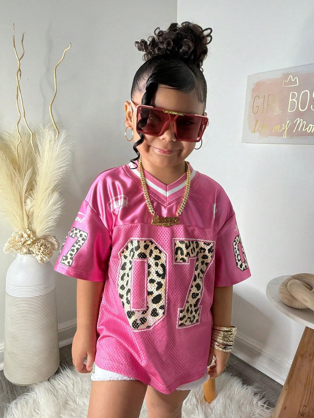 SOLY HUX Toddler Girl's Graphic Jersey Shirts Sporty Short Sleeve T-Shirt Summer Tops Y2k Clothes Streetwear