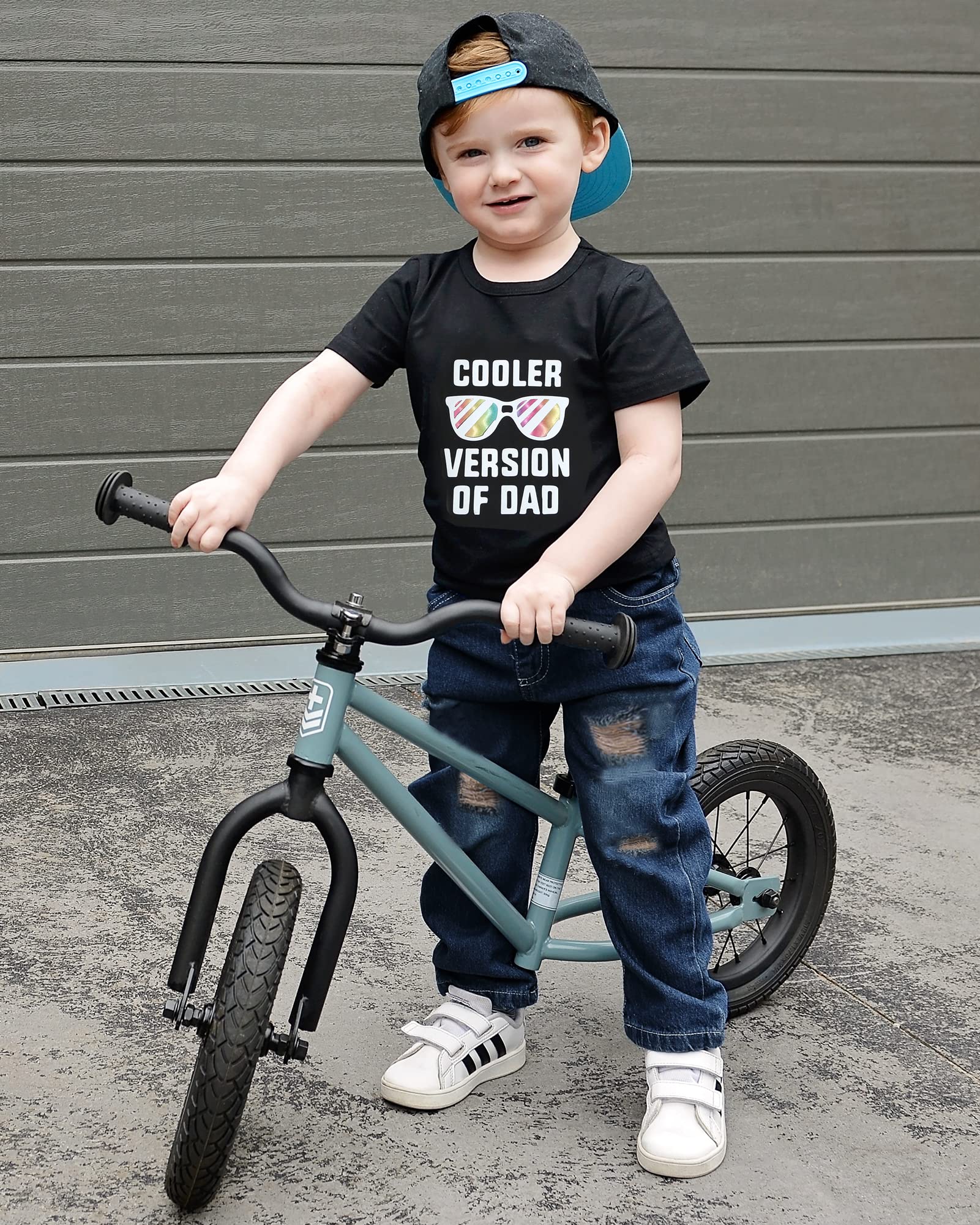 YALLET Toddler Boy Clothes 1-5T Boys Outfits Infant Short Sleeve T-Shirt Ripped Jeans 12 18 24 Months Baby Clothing Pants Set