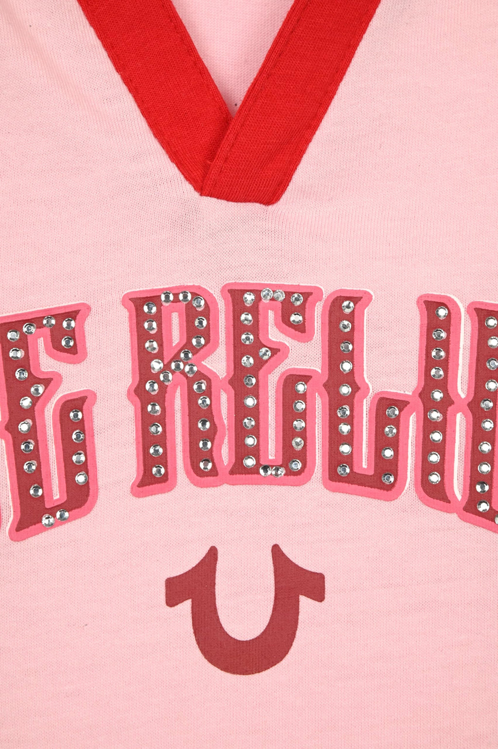 True Religion Girls Short Sleeve Tee Shirt with Embelishments - Soft and Comfortable Girls T-Shirts